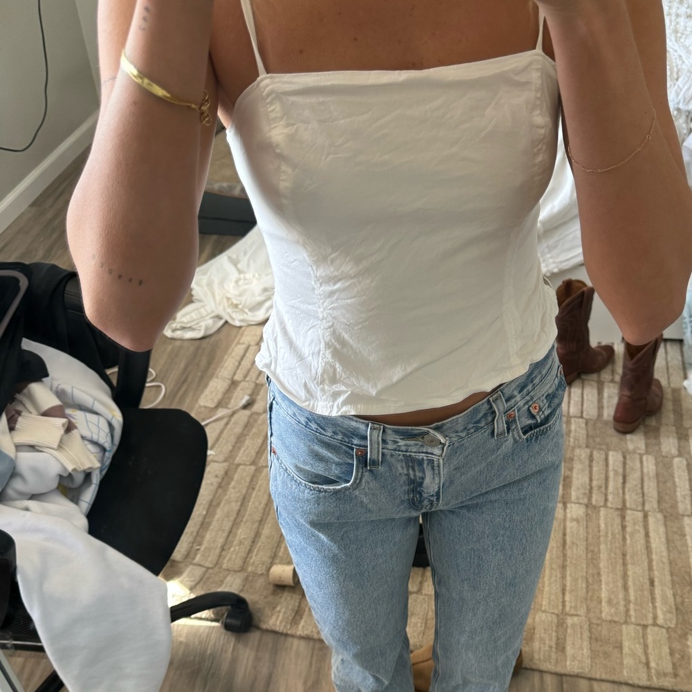 Tiger Mist White Tank